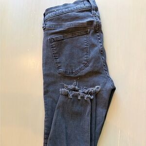 Madewell Women's Skinny Jeans in charcoal